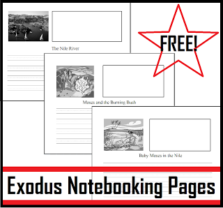 Exodus Notebooking Pages pic