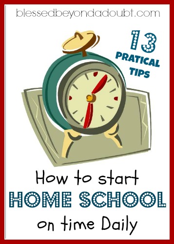 how to home school