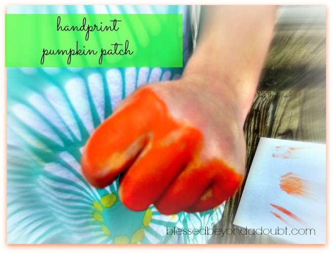 handprint pumpkin patch 2