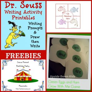 Dr Seuss Birthday Party Round Up