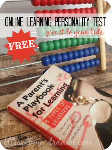 I was fascinated to find out my children's learning type with this FREE test!