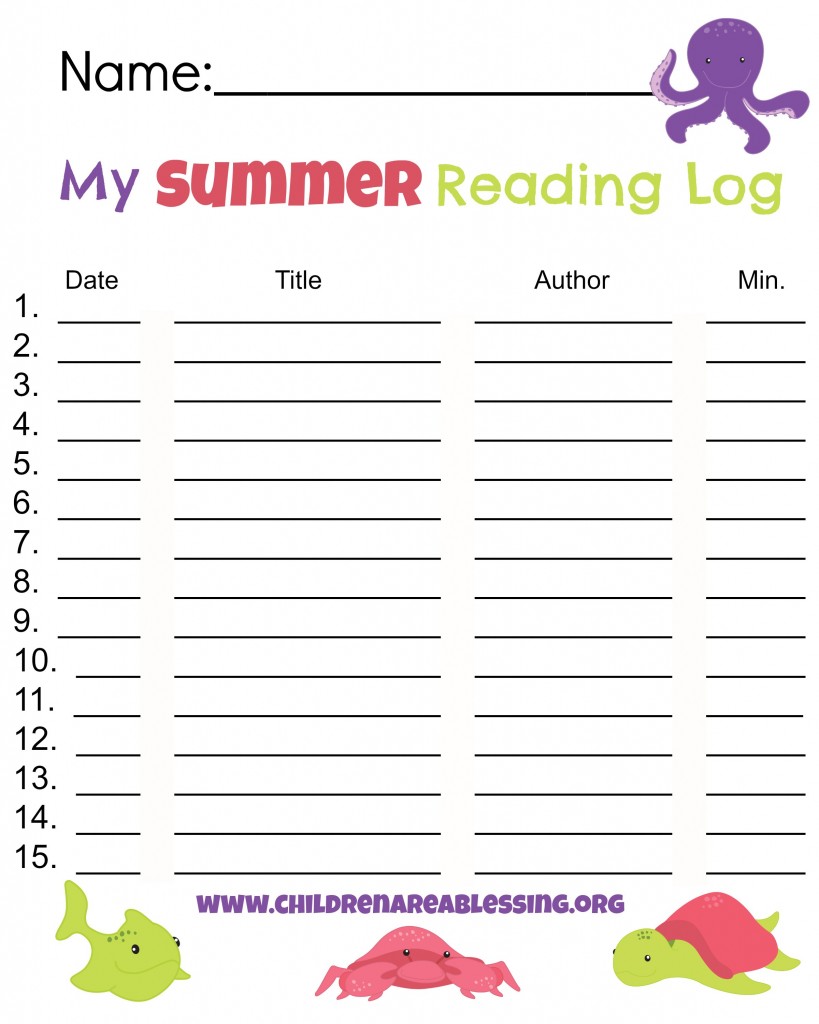 free-summer-reading-log-printable-printable-word-searches