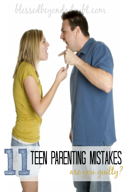Don't make the same mistakes that I have and ponder this teen parenting advice