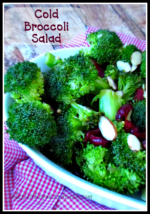 cold broccoli salad recipe