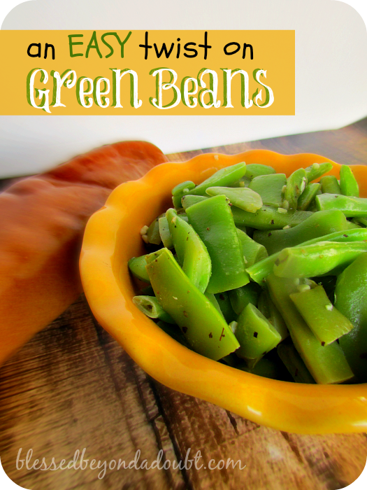 fresh green beans recipe