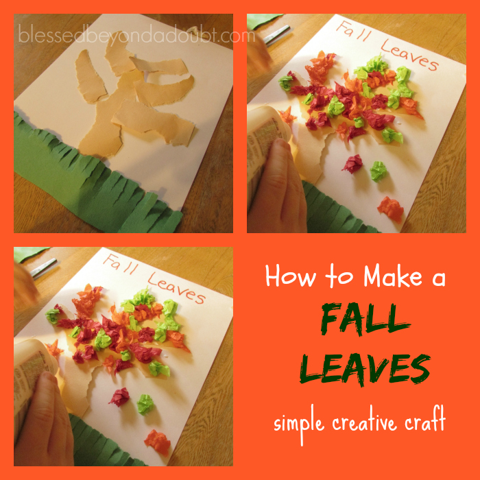 fall crafts kids