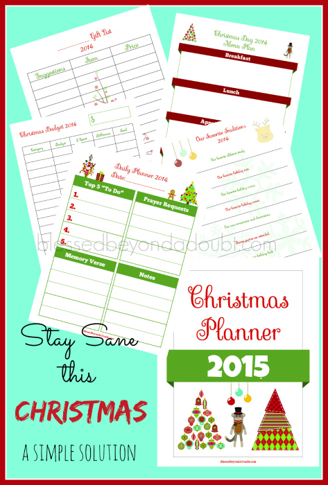Christmas-Planner 2015