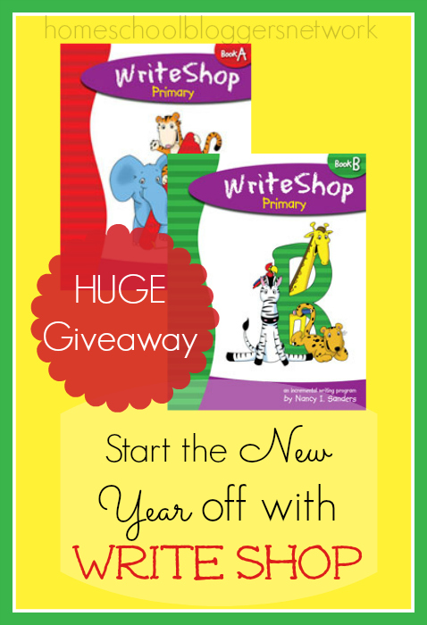 Write Shop is a FUN hands on writing program! Hurry and enter this generous giveaway!