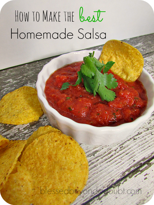 easy homemade salsa recipe 2