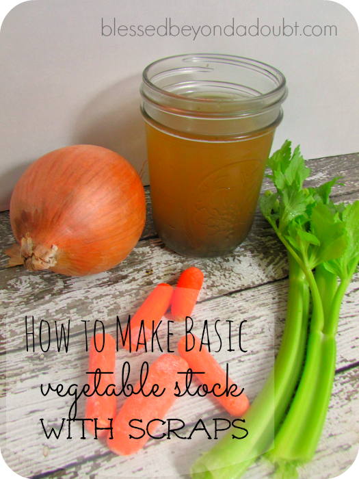DIY Basic Vegetable Stock Recipe
