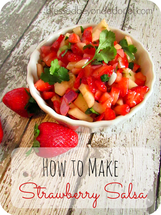 strawberry breakfast salsa recipe