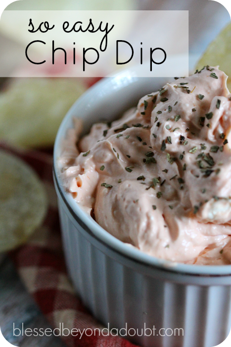 easy chip dip recipe