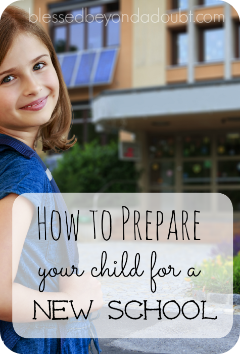 how to prepare your child for a new school