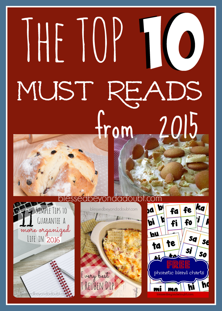 Grab a cup of tea and read the TOP 2015 Posts that will inspire you.