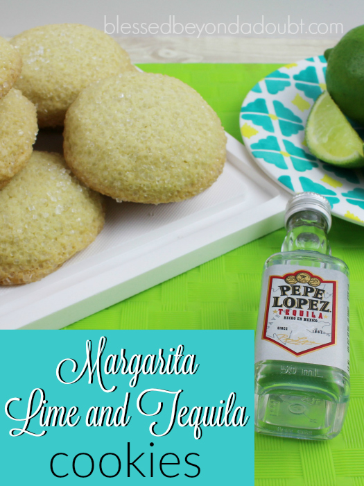 Lime Easy Margarita Lime and Tequila Cookies recipe that rocks! A MUST for any fiesta or gathering!