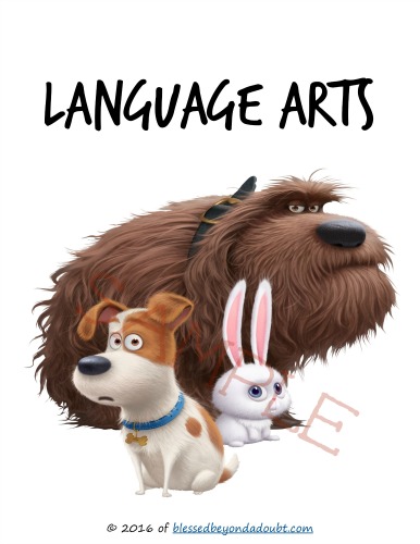 Hurry and grab these FREE The Life of Pets notebook covers today! Perfect for all students.