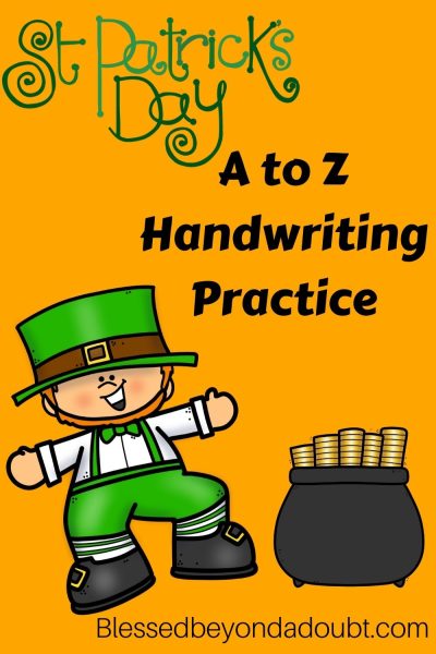 Teaching young children to recognize letters names and sounds is the first step to teaching them to read. This fun St. Patrick's Day themed activity is a great way to teach your child their letters, and the black and white images to color will add to the fun.