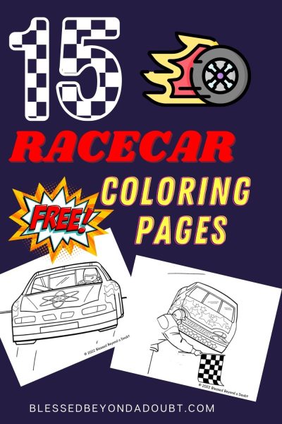 Do your kids love to play with cars? Do you and your kids love to watch NASCAR? Well, here are some fun racecar coloring pages for your kids to enjoy.