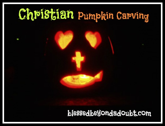 Christian pumpkin carving 