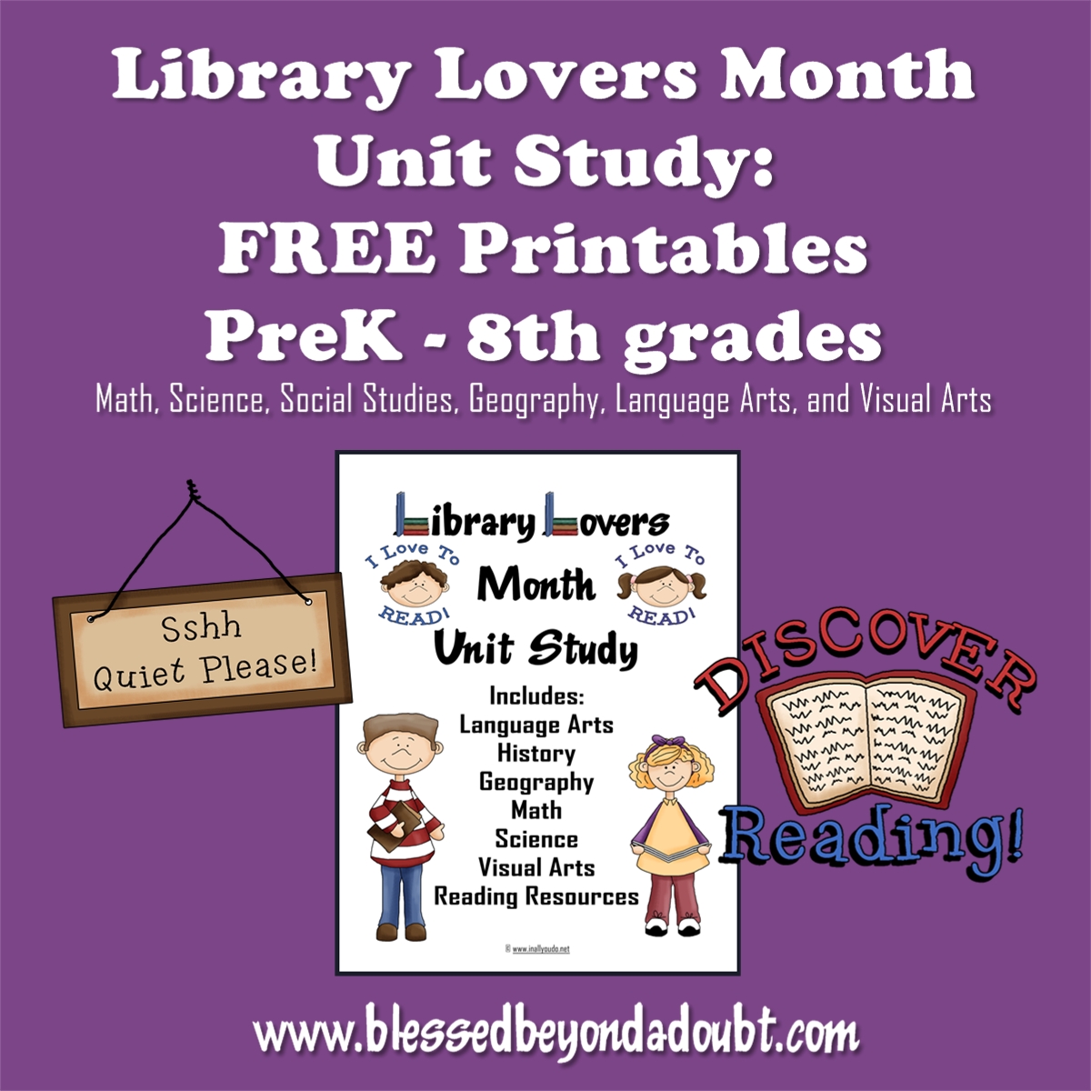 FREE Library Lovers Unit Study