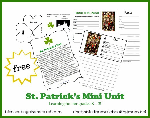 St. Patricks Day Mini Unit Main Image