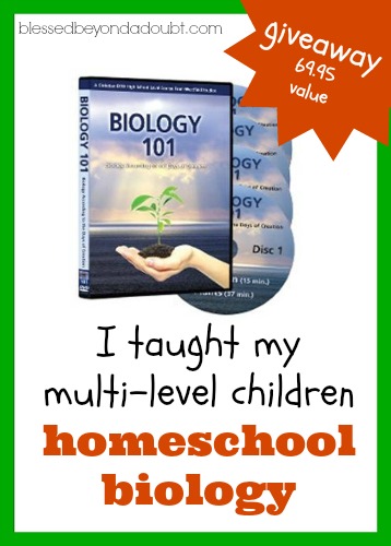 homeschool biology for multi-levels