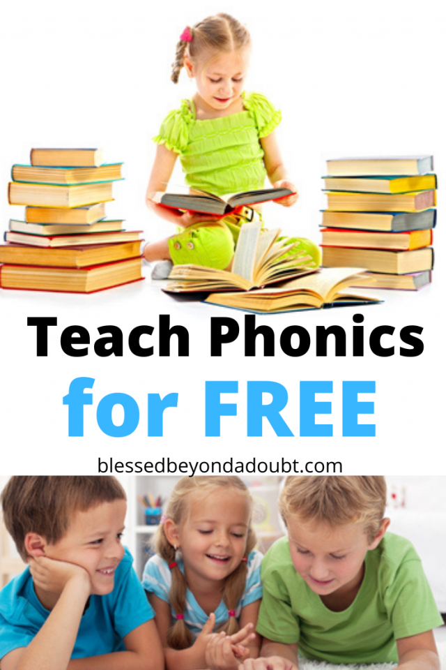 FREE Phonics for Elementary Students - Blessed Beyond A Doubt