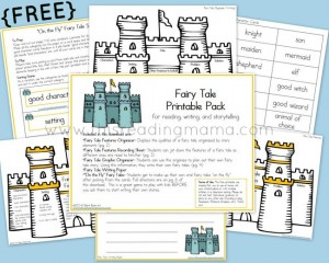 FREE Fairy Tale Printable Pack