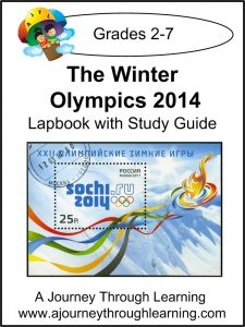 Check out this FUN Winter Olympics Lapbook!