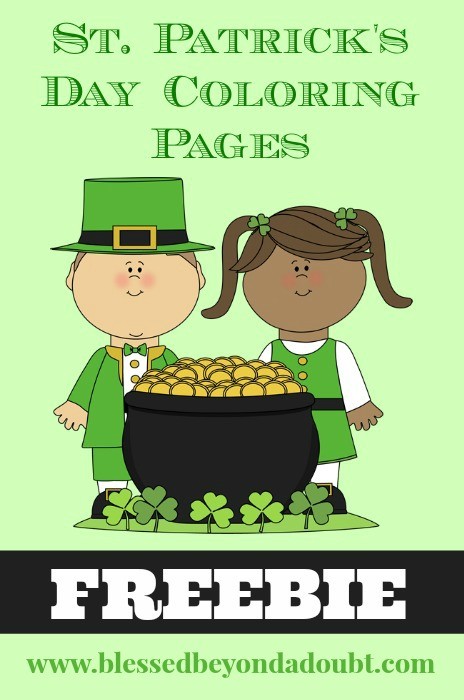 FREE St Patricks Day Coloring Pages