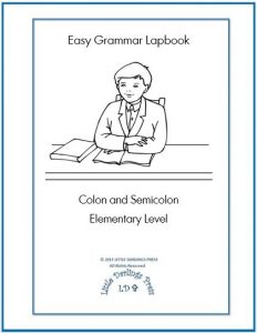 grammar lapbook colons