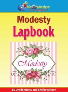 modesty lapbook