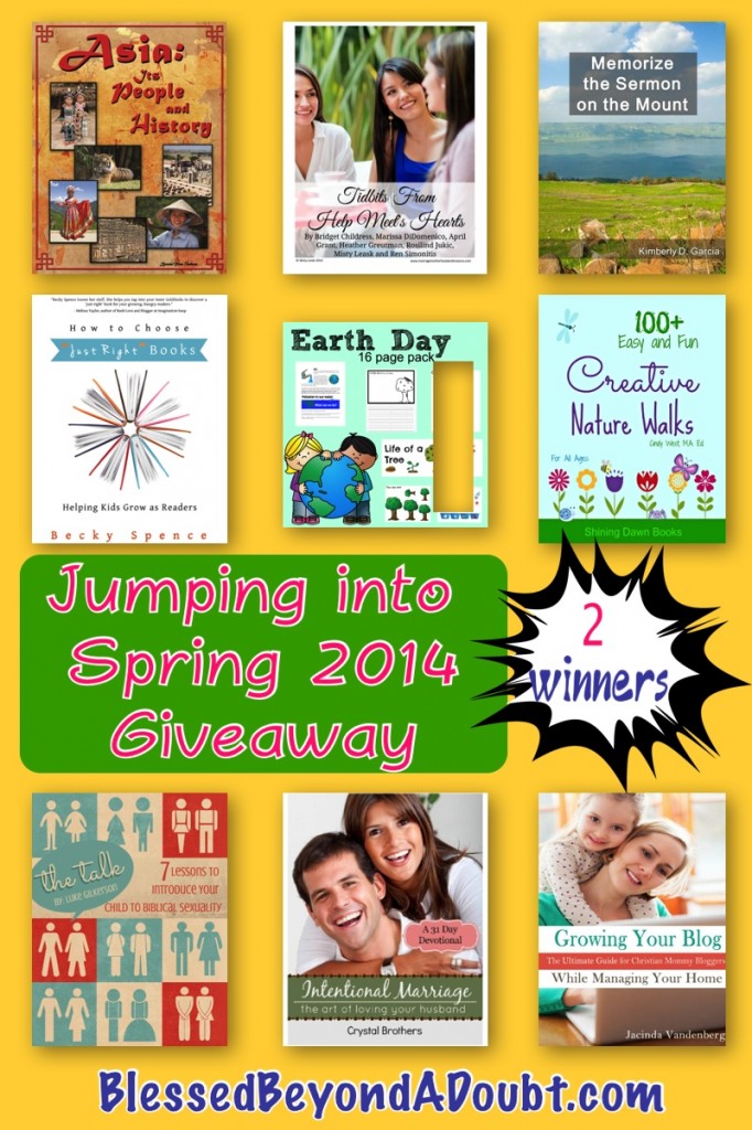 Jumping into Spring Giveaway