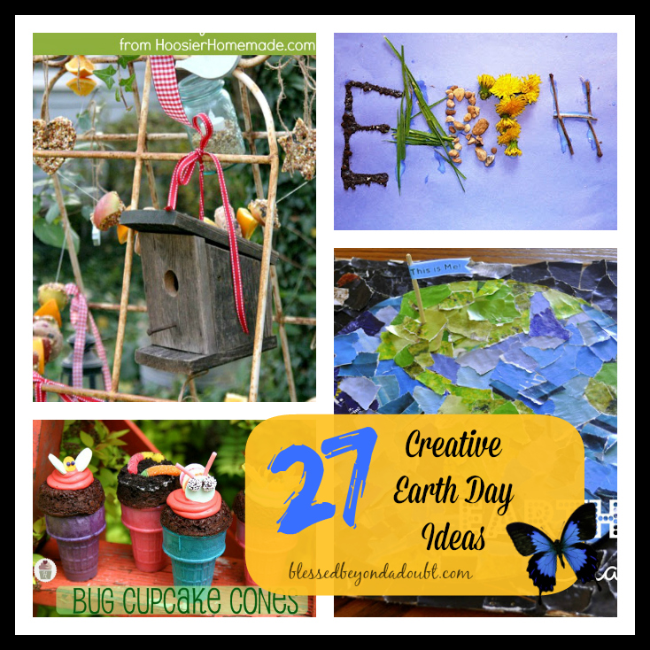 Start planning your family's Earth Day celebration with these Earth's Day Kids Activities!