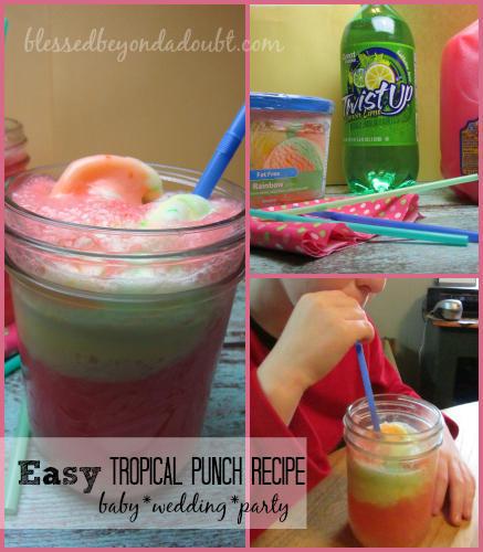 tropical punch recipe