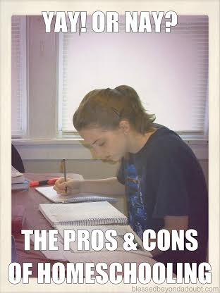 The truth about homeschooling - Pros and Cons!