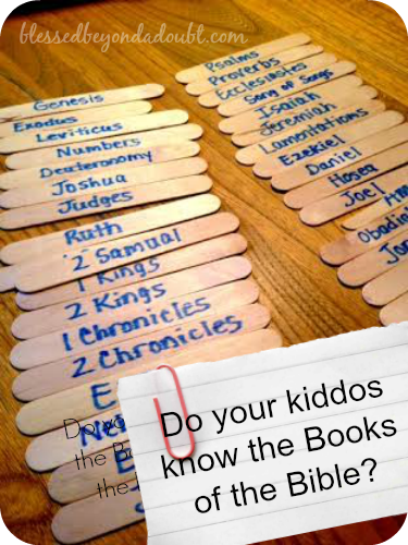 Super FUN way to learn the books of the bible! FREE printable books of the bible!
