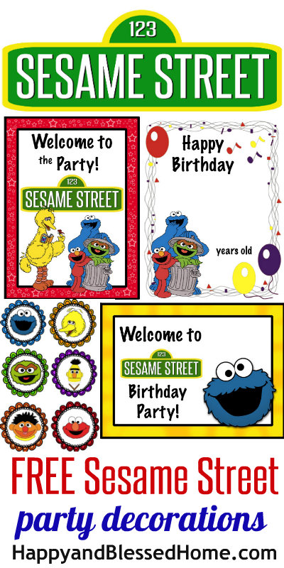FREE Birthday Fun - Sesame Street