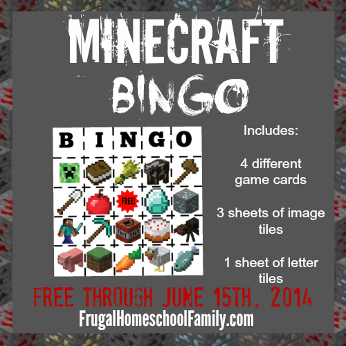Play Minecraft-Bingo! Hurry, while it's FREE!