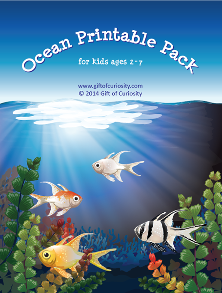 FREE Ocean-Printable-Pack for ages 2-7!