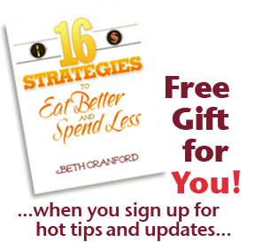 FREE eBook Eat Better & Spend Less