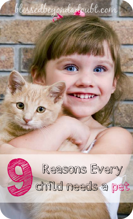 I grew up without any pets! Here are the 9 reasons you need to buy your child with a pet. Agree or Disagree?