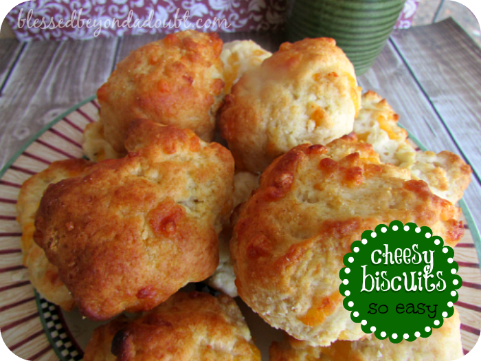 make cheesy biscuits