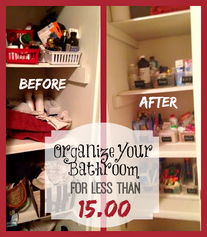 bathroom organization tips