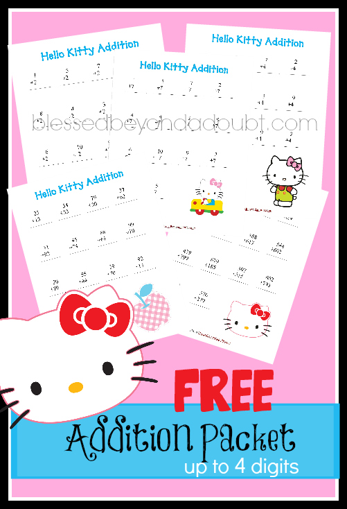 FREE Hello Kitty addition packet!