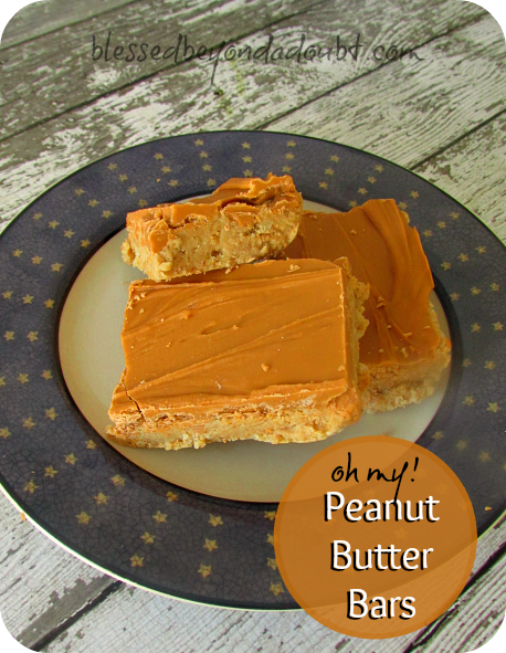 peanut butter bar recipe