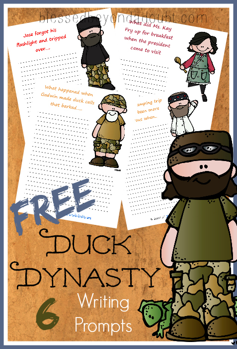 free duck dynasty printables