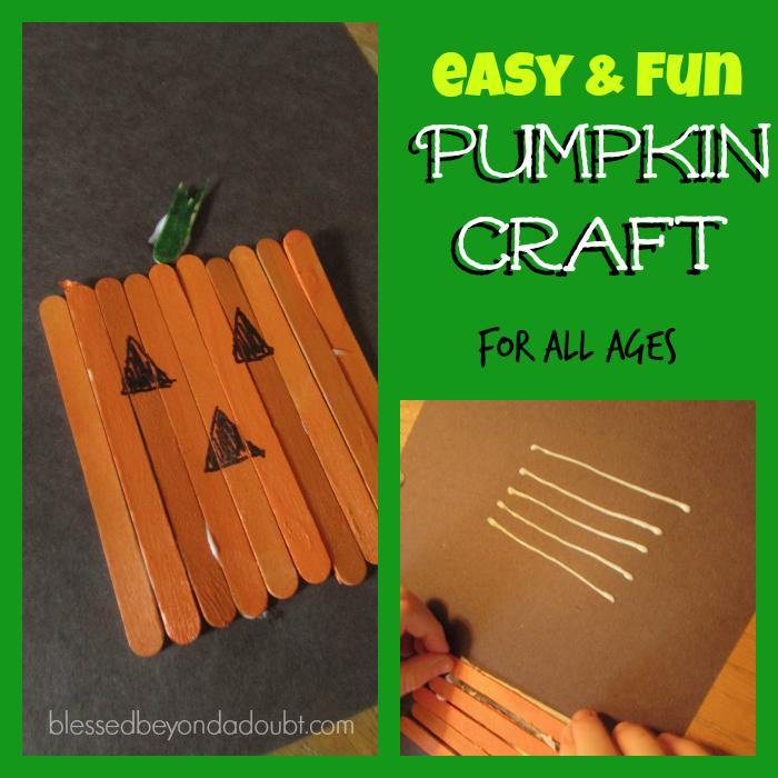 kids pumpkin crafts