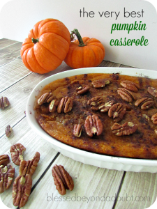 To die for Baked Pumpkin Casserole|the best side dish