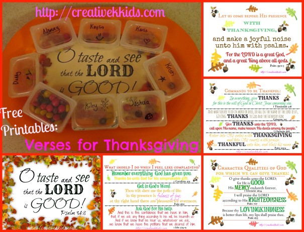 thanksfulness verses